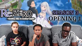 Yaboyroshi: RE ZERO SEASON 3 Opening Reaction (uncut)