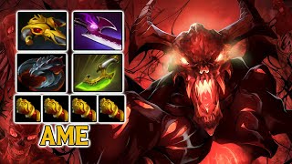 Ame ("萧瑟") Safe Lane - Shadow Fiend |24 KILL| Dota2 Pro Learn|