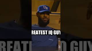 #4 LeBron James on Stephen Curry's #nba #basketball