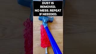 #shorts  How to clean dust off a microfibre dusting brush/easy way to clean dusting brush