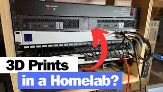 3D Printing in a Homelab | It's totally not just for toys!