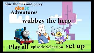 blue thomas and percy nick jr adventures/wubbzy the hero/dvd