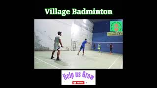 Badminton Rally Doubles, Village Badminton Rally