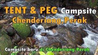 TENT & PEG Campsite baru di Chenderiang,Perak | Campsite facilities/review | Solo & family camping