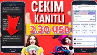 “İnternetten USD kazan” (çekim kanıtlı) 2.30 USD !