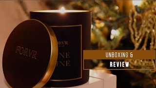 Christmas Addicts, This One's For You! | FORVR Mood Scents of the SZN Candles Unboxing & Review