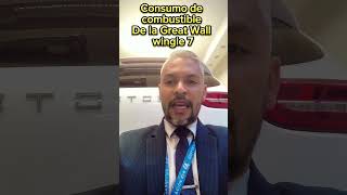 ¿Cuánto consume la Great Wall wingle 7?