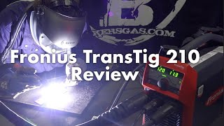 Fronius TransTIG 210 Review and Demo