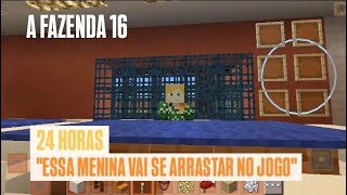 "ESSA MENINA VAI SE ARRASTAR NO JOGO" | A FAZENDA 16