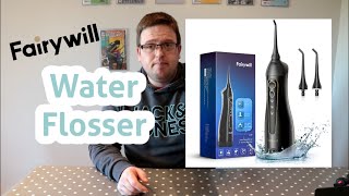 Fairywill Teeth Water Flosser Unboxing and review!