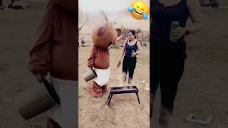 Funny Video l Funny Bear 🐻😂 P1681 #Shorts