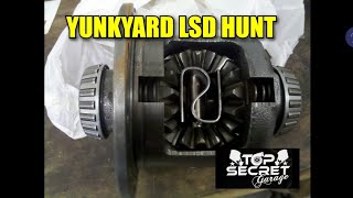 FINDING AN 8.8 LSD ON YUNKYARD "MADE EASY"