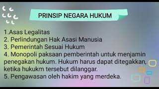 Prinsip Dasar Hukum