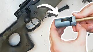 Tokyo Marui AWS L96 Airsoft Sniper Rifle Hop Unit Removal Guide (Airsoft Tutorial)