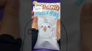 Molang Blind Bag🐰 #shorts #kaddiartandcraft #asmr #unboxing #blindbag #squishy #diy #papersquishy