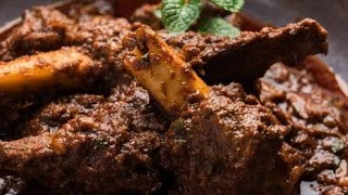 Mutton Bhuna Masala | Spicy Mutton Curry prepared in mutton stock | #eatnsip