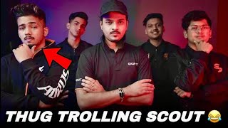 Thug Trolling Sc0ut on All Mic 😂 | Scout All Mic Fun! | Roxx Want Ultron Back in Team! 😆