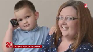 A deux ans, il sauve sa maman