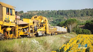 Renewal of the Cecina-Volterra railway line / Rinnovamento ferroviario