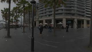 Sydney, Australia VR 360 12k 60fps Old City center VR video, Spring. Sydney Opera