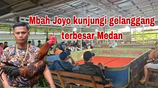 Mbah Joyo kunjungi gelanggang terbesar di Medan