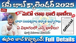 👌 మారో శాఖ నుండి భారీ ఖాళీలు! appsc job calendar 2024| ap latest jobs 2024| R&B department jobs 2024