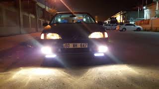 1996 MODEL RENAULT 19 ARACINA LED PARK SİSTEMLERİ YAPILMIŞTIR