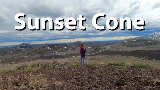 Climbing Sunset Cone - Craters of the Moon Bushwhack