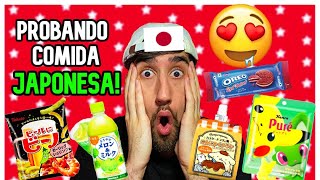 PROBANDO COMIDA JAPONESA de JAPONSHOP *😱ME QUEDO FLIPANDO😱* FLAN BEBIBLE, DORITOS HIPER PICANTES...