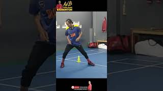 Hindari Langkah Badminton Seperti ini #shorts