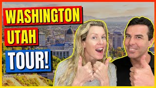 Tour Of TOP Southern Utah Suburb | Washington Utah