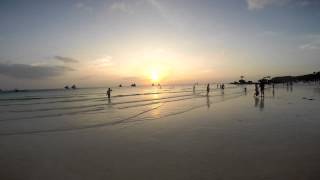 Boracay Beach Sunset, Philippines.