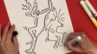 Let's Make Art! Family Workshop at Home: Keith Haring