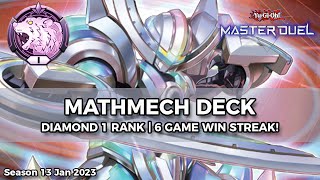 Diamond 1 Rank Mathmech Deck Season 13 (Jan 2023) - Yu-Gi-Oh! Master Duel