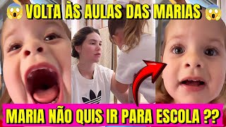 Maria Flor Grita "NÃO" Para ir à Escola! Virginia Não Aguenta!