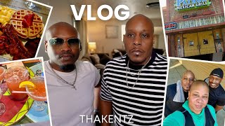 LIVING GAY VLOG: Family Time, Cook w/ K2, Shopping, Back to Spin Class, New TV & MORE @ThaKentz