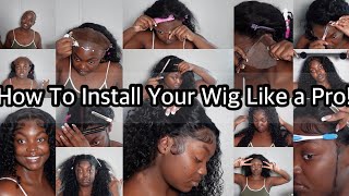 INSTALL YOUR WIG LIKE A PRO | IN-DEPTH HOW TO TUTORIAL | HJ Weave Beauty