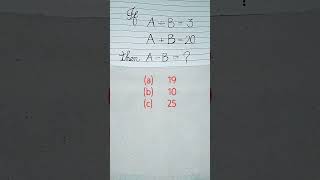 Subtract ➖ | short video | shorts | #shorts #maths