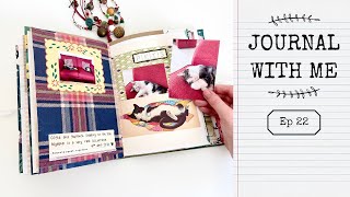 Junk Journal With Me | Ep 22 | Journaling Process | Junk Journal September Day 17