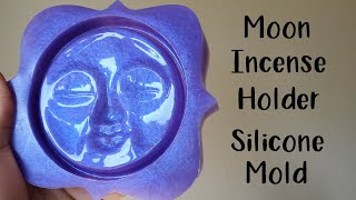 Let's Make a Moon Incense Holder Silicone Mold! | Silicone Mold Making | Crafty Lefty