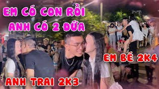 Em Gái 2k4 Lên Phố Tìm Bố Cho Con Và Cái Kết | Ghép Đôi Đường Phố Tập 82 | NTH VLOG