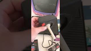 #SHORTS - How to use an NES controller on an Atari 2600 #atari #nes #retrogaming