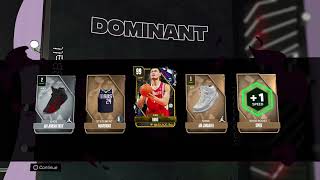 Nba2k24 Ps4 Gameplay My Team Dominant Deluxe Pack Opening Its Game Time Baby