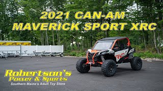 2021 MAVERICK Sport XRC walk around, features and accessories