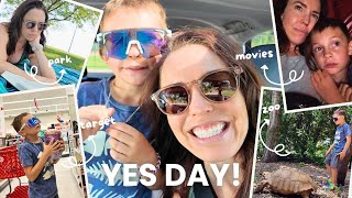 We had a YES DAY!!! (full time working MOM, Day off of work)