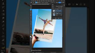 Easily to create polaroid mockups in Photoshop