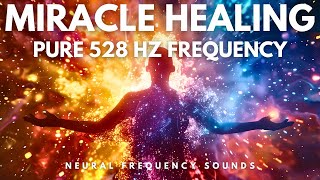 528 Hz Whole Body Regeneration + Heal Golden Chakra • Solfeggio Frequency Music