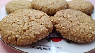 Печенье кунжутное/Sesame cookies