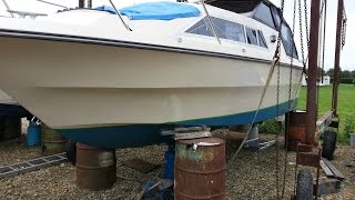 Busy with Fizzy episode 3 (Antifouling) - chronicles of a 23ft Shetland Black Prince Boat