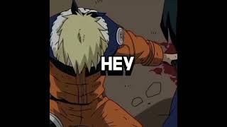 Naruto gets his get back on sasuke